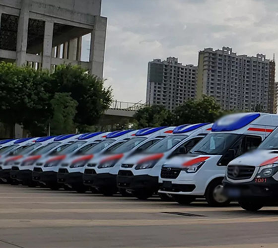浦东新区服务车队展示