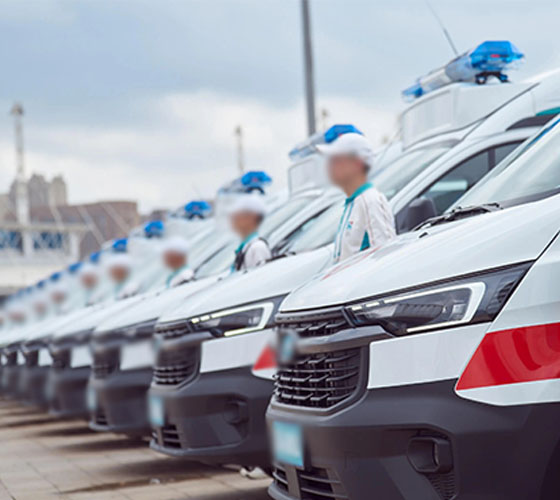 浦东新区服务车队展示